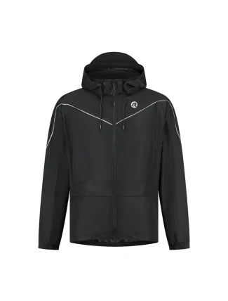 Rogelli bunda do dažďa ESSENTIAL čierna XL