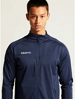 Craft Teamwear Evolve 2.0 Full Zip Jacket M Pánska tréningová bunda 82.4757 jasne červená Craft Teamwear Evolve 2.0 Full Zip Jacket M Pánska tréningová bunda 82.4757 jasne červená