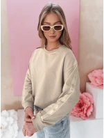 Dámska blúzka jednej veľkosti butter LUMIVIA cappuccion FashionStreet BY1374 Dámska blúzka jednej veľkosti butter LUMIVIA cappuccion FashionStreet BY1374