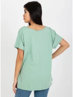 Tričko RV TS 4832.47P tmavohnedé Tričko RV TS 4832.47P tmavohnedé