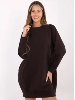 Šaty RV TU 5184.93P tmavo hnedá Šaty RV TU 5184.93P tmavo hnedá