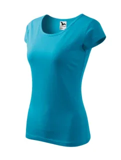 Čisté dámske tričko tyrkysové