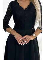 Dámske šaty 309-11 Black - Numoco