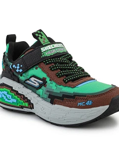 SKECHERS MEGA-CRAFT 4K 402160L-BRMT hnedá/rôzne farby