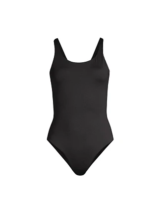 Plavky CASALL Deep Racerback, čierne