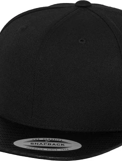 Flexfit 6089CA 6-panelová snapbacková čiapka „Carbon“ 55.89CA čierna/carbon