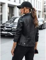 MODE MOSAIC dámska kožená bunda ramones black FashionStreet TY3893
