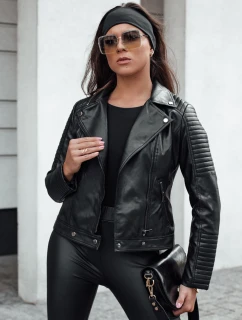 Dámska kožená krátka bunda ramonseka black FashionStreet TY4634