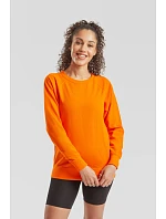Fruit of the Loom Lady-Fit LW Raglan Sweat Dámska mikina s raglánovými rukávmi 16.2146 heather grey