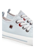 Dziecięce Klasyczne Niskie Trampki BIG STAR HH374094 Niebieskie