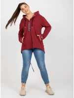 Mikina RV BL 8266.34P gaštanová