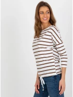 Dámska blúzka RV BZ 8566.30X ecru - FPrice Dámska blúzka RV BZ 8566.30X ecru - FPrice