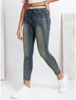 Dámske skinny džínsy modré FashionStreet UY2830 Dámske skinny džínsy modré FashionStreet UY2830