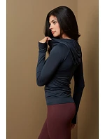 Stedman Seamless Sports Jacket Women Dámska športová bunda s kapucňou 05.8970 black opal