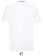 NEOBLU Orel Unisex piqué polo z hrubej bavlny 24.4337 optická biela NEOBLU Orel Unisex piqué polo z hrubej bavlny 24.4337 optická biela