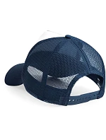 Beechfield B 640 5-panelová čiapka typu Trucker 53.0640 francúzska námornícka modrá/biela