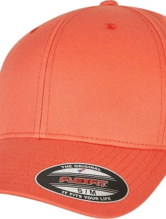 Flexfit 6277 6-panelová čiapka Flexfit Wooly Combed 55.6277 spicy orange