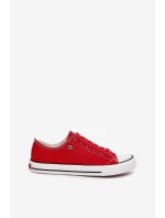 Trampki Damskie Niskie Big Star DD274A234 Czerwone
