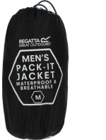 Pánska bunda Regatta RMW21 Pack It Jkt III 800 čierna