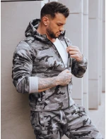 Pánske tmavosivé tepláky moro FashionStreet AX0623z