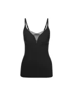 Dámske tričko Triumph Shape Smart Bra-Shirt - BLACK - black 0004 - TRIUMPH