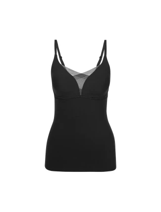 Dámske tričko Triumph Shape Smart Bra-Shirt - BLACK - black 0004 - TRIUMPH