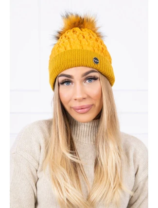 Čiapka K160 horčica Čiapka K160 horčica