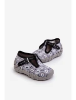 Wygodne Kapcie Dziecięce BEFADO 110N488 Szare