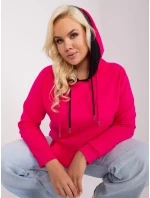 Mikina RV BL 9087.77P fuchsiová