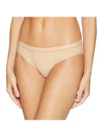 Dámske nohavičky QF4845E - SVR - púdrová hnedá - Calvin Kleín