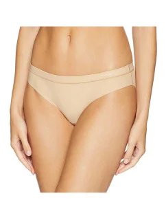 Dámske nohavičky QF4845E - SVR - púdrová hnedá - Calvin Kleín