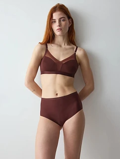 Dámska podprsenka Shape Smart N Velvet Chocolate, hnedočervená – TRIUMPH