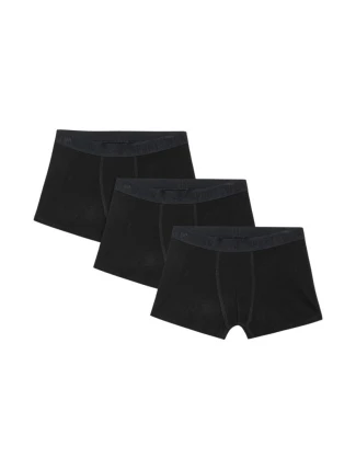 Chlapčenské boxerky 4F M061 3ks tmavočierne 4FJWAW25UBXSM061 20S