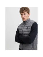 Jack&Jones pánska vesta bez rukávov JJEBRADLEY LIGHT BODYWARMER COLLAR NOO 12280973 CASTLEROCK