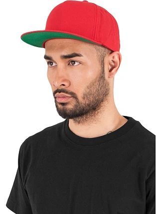 Flexfit 6007/6007T 5-panelová snapbacková čiapka 55.6007 červená Flexfit 6007/6007T 5-panelová snapbacková čiapka 55.6007 červená