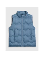 Chlapčenské páperové tričko bez rukávov so syntetickou výplňou 4F 4FJRAW25TVJAM325-32S