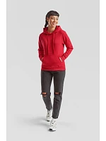 Fruit of the Loom Classic Lady-Fit Hooded Sweat Dámska mikina s kapucňou 16.2038 červená Fruit of the Loom Classic Lady-Fit Hooded Sweat Dámska mikina s kapucňou 16.2038 červená