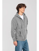 Fruit of the Loom Iconic Premium Hooded Sweat Jacket Mikina s kapucňou z hrubej bavlny 16.2286 athletic heather Fruit of the Loom Iconic Premium Hooded Sweat Jacket Mikina s kapucňou z hrubej bavlny 16.2286 athletic heather