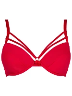 Biustonosz V-7011 Breva red - Axami