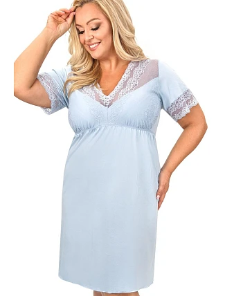 Nočná košeľa plus size model 228603 Donna Nočná košeľa plus size model 228603 Donna