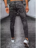 Pánske džínsové bojové nohavice čierne FashionStreet UX3580