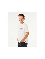 Chlapčenské tričko RIP CURL Pacific Rinse Sunrise Tee-Boy, biele, detské Chlapčenské tričko RIP CURL Pacific Rinse Sunrise Tee-Boy, biele, detské