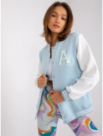 Mikina EM BL 697.88 svetlo modrá