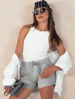 Dámske šortky CITYCHIC sivá FashionStreet SY0349