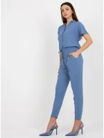 Nohavice D73760M61869H modré