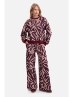 B302 Pletené nohavice s potlačou - model 2