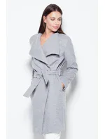 Dámsky kabát VT041 sivý - Venaton