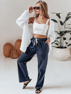 Dámske ležérne široké nohavice BOHO DAY navy blue FashionStreet UY2649