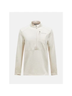 Mikina Peak Performance M Trail Polartec Half Zip Beige