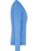 Daiber JN 660 Dámsky pletený kardigán s výstrihom do V 02.0660 glacier blue Daiber JN 660 Dámsky pletený kardigán s výstrihom do V 02.0660 glacier blue